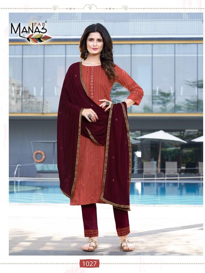 Manas Delight 5 Festive Wear Fancy Designer Ready Made Latest Collection
